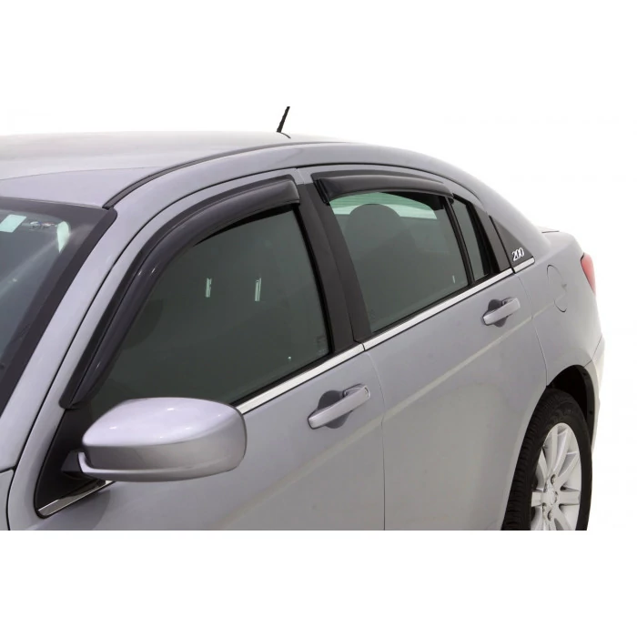 AVS® - Tape-On Ventvisor Front And Rear Smoke Side Window Deflectors