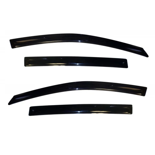 AVS® - Tape-On Ventvisor Front And Rear Smoke Side Window Deflectors