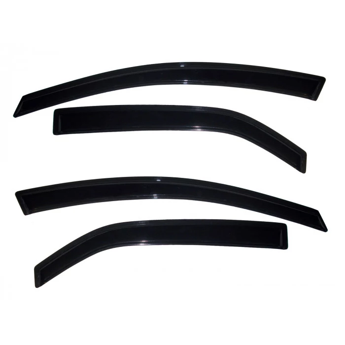 AVS® - Tape-On Ventvisor Front And Rear Smoke Side Window Deflectors