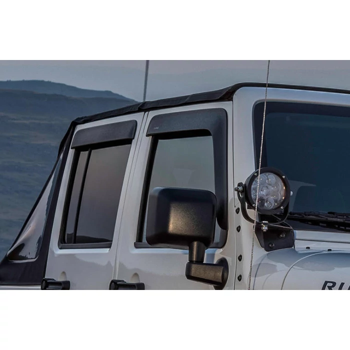 AVS® - Tape-On Standard Ventvisor Smoke Front and Rear Window Deflectors