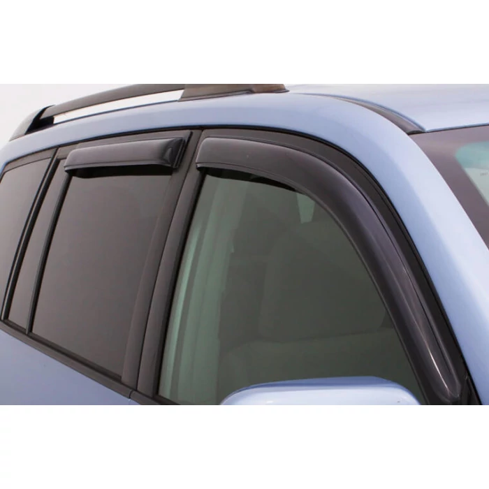 AVS® - Tape-On Standard Ventvisor Smoke Front and Rear Window Deflectors