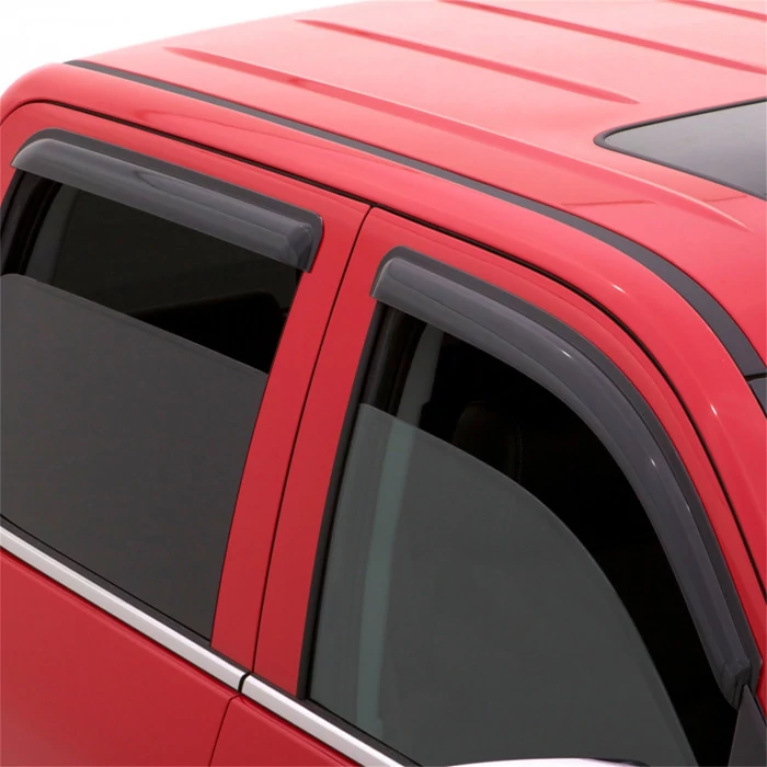 AVS® - Tape-On Ventvisor Front And Rear Smoke Side Window Deflectors