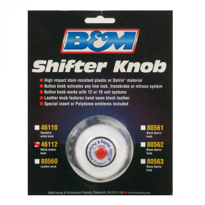 B&M® - Shift Knob with Momentary Switch