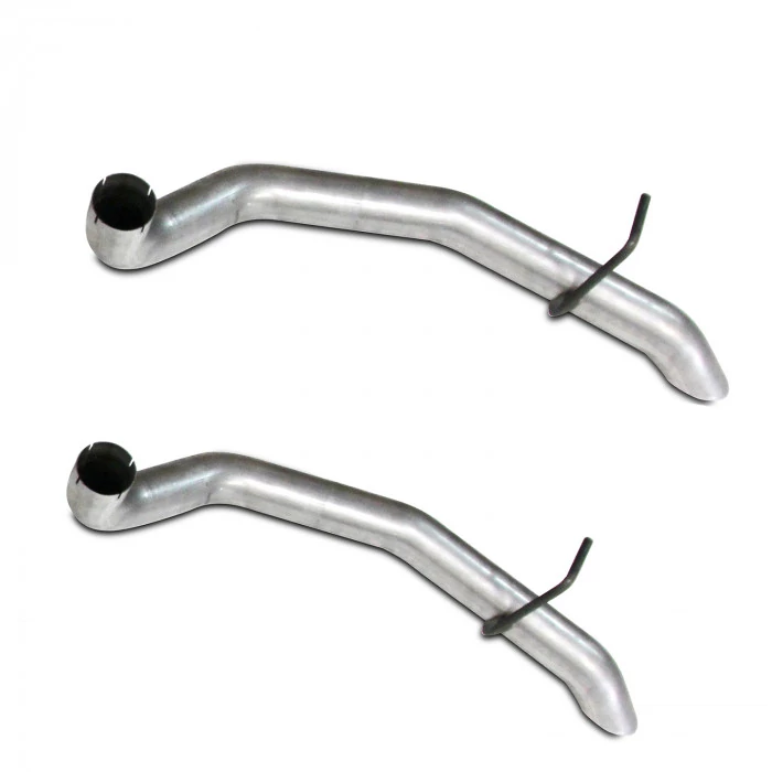 BBK Performance® - Aluminized Steel Cat-Back Exhaust System with Split Rear Exit
