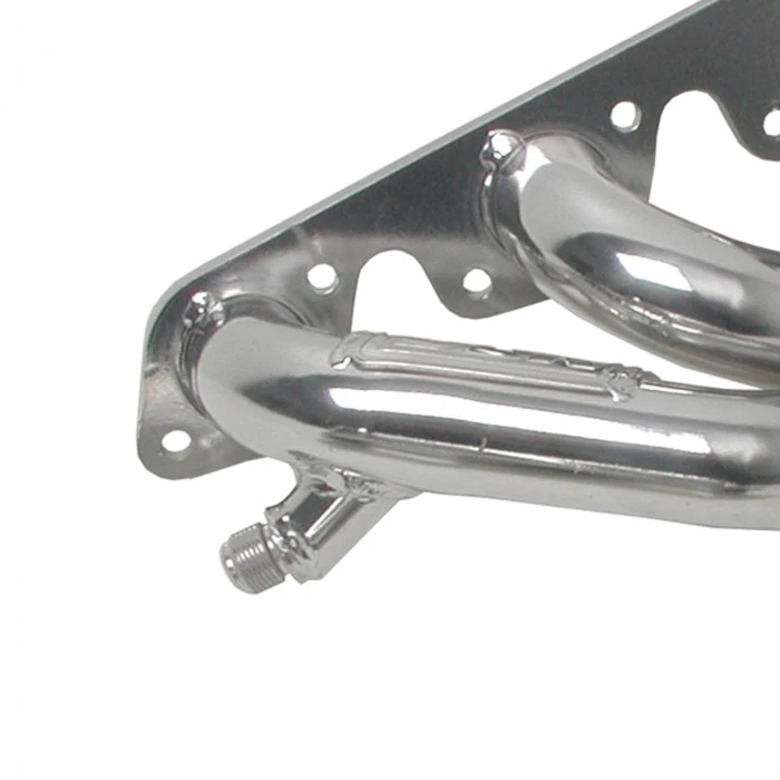 BBK Performance® - Tuned Length Steel Silver Ceramic Coated Short Tube Exhaust Headers