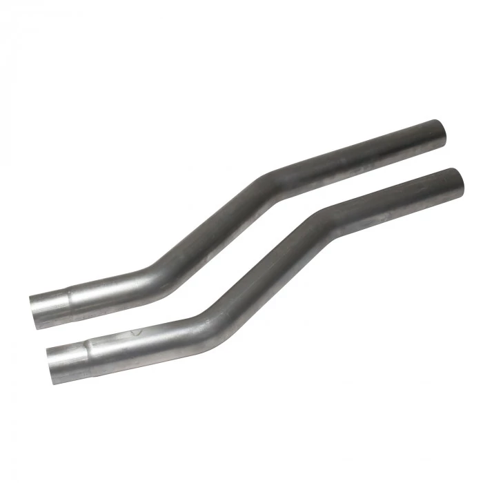 BBK Performance® - Aluminized Steel Muffler Delete X-Pipe