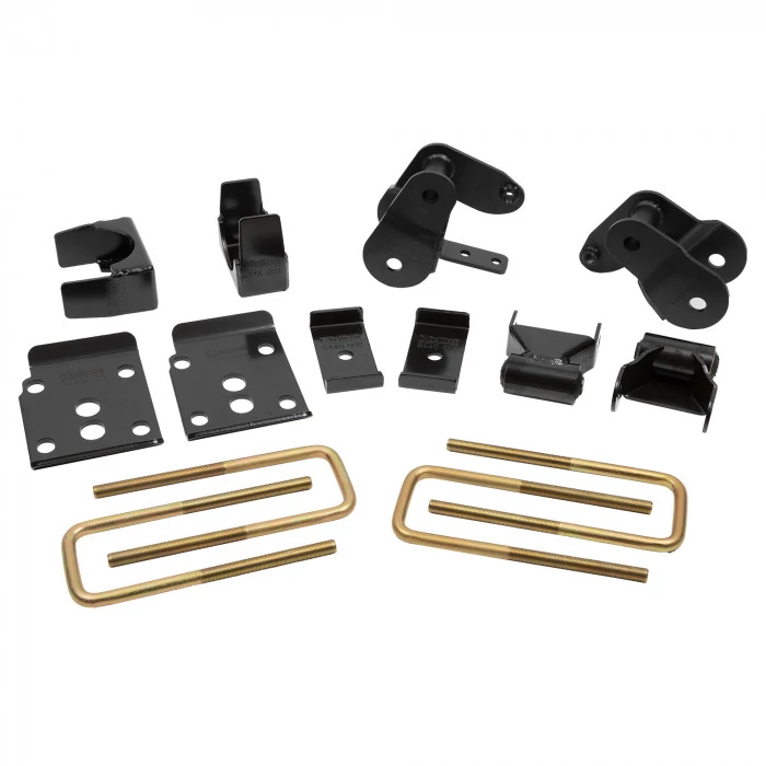 Belltech® - 1 in. to 3 in. Front/4 in. Rear Performance Lowering Suspension Handling Kit Plus
