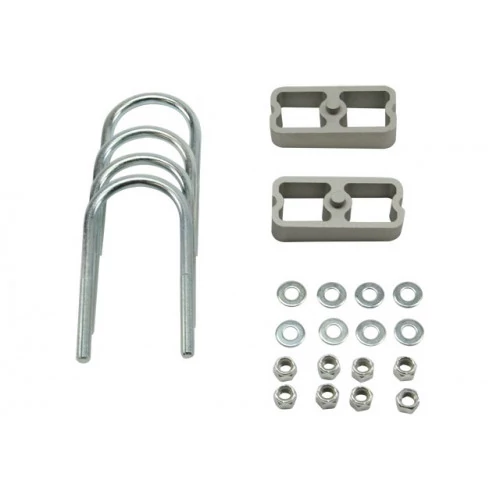 Belltech® - 1 in. Rear Leaf Spring Lowering Block Kit