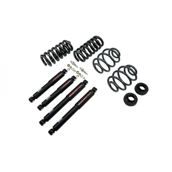 Belltech® - 2 in. Front/3 in. or 4 in. Rear Suspension Lowering Kit with Nitro Drop 2 Shocks