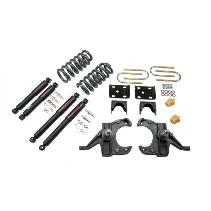 Belltech® - 4 in. Front/6 in. Rear Suspension Lowering Kit with Nitro Drop 2 Shocks