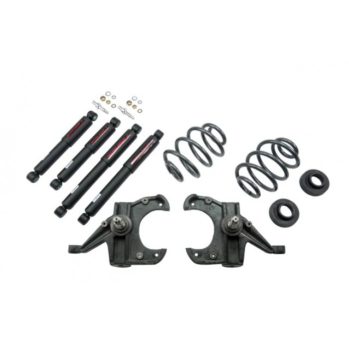 Belltech® - 3 in. Front/3 in. or 4 in. Rear Suspension Lowering Kit with Nitro Drop 2 Shocks