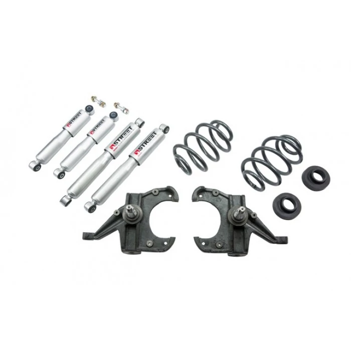 Belltech® - 3 in. Front/3 in. or 4 in. Rear Suspension Lowering Kit with Street Performance Shocks