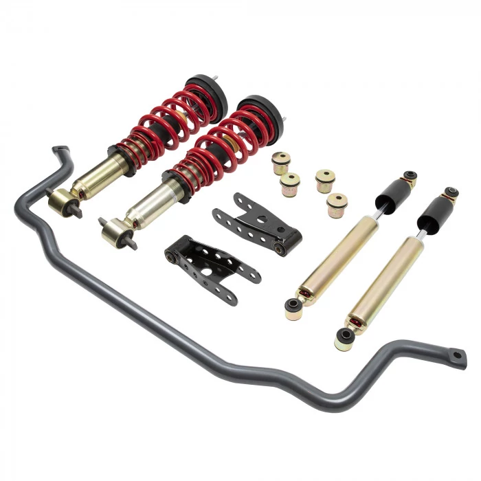 Belltech® - 1 in.-3 in. Front/2 in. or 3 in. Rear Performance Lowering Suspension Handling Kit Plus