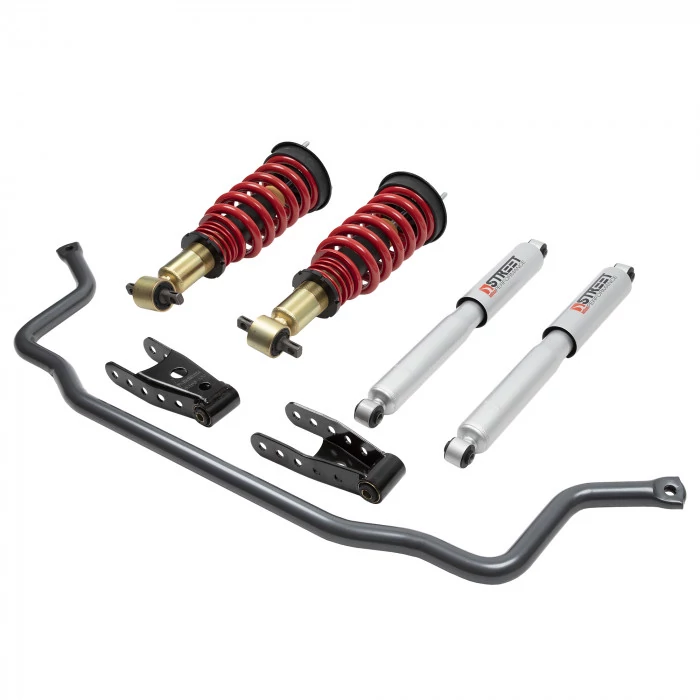 Belltech® - 1 in.-3 in. Front/2 in. or 3 in. Rear Performance Lowering Suspension Handling Kit