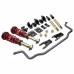 Belltech® - 1 in.-3 in. Front/4 in. Rear Performance Lowering Suspension Handling Kit Plus