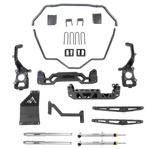 Belltech® - 5-7" Lift Kit with Front and Rear Trail Performance Struts/Shocks