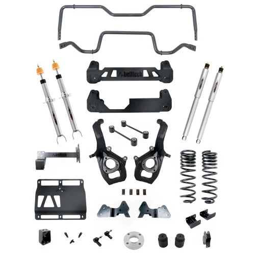 Belltech® - 6"-8" Lift Kit with Front and Rear Trail Performance Struts/Shocks