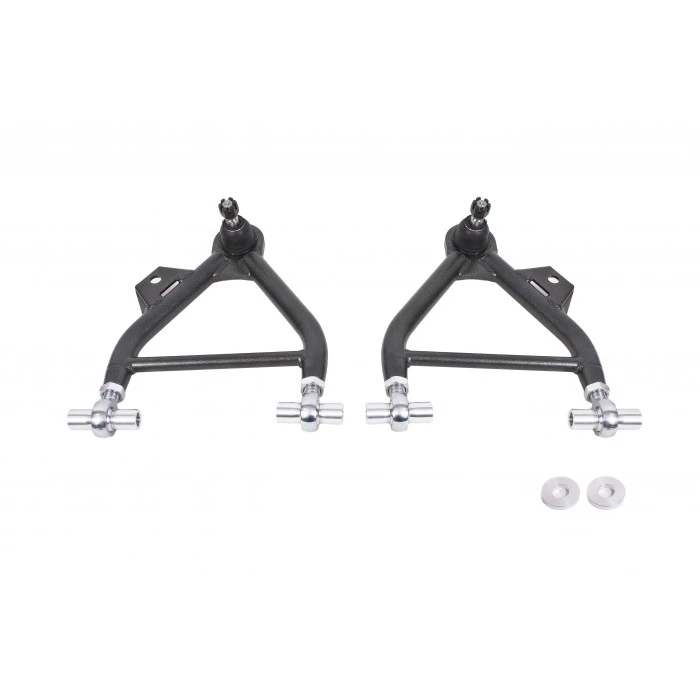 BMR Suspension® - Front Lower Adjustable Coilover Steel Rod End A-Arms with Standard Ball Joint