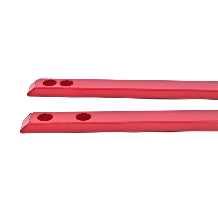 BMR Suspension® - Super Low Profile Red Chassis Jacking Rail