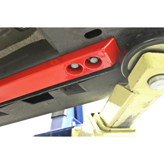 BMR Suspension® - Super Low Profile Red Chassis Jacking Rail