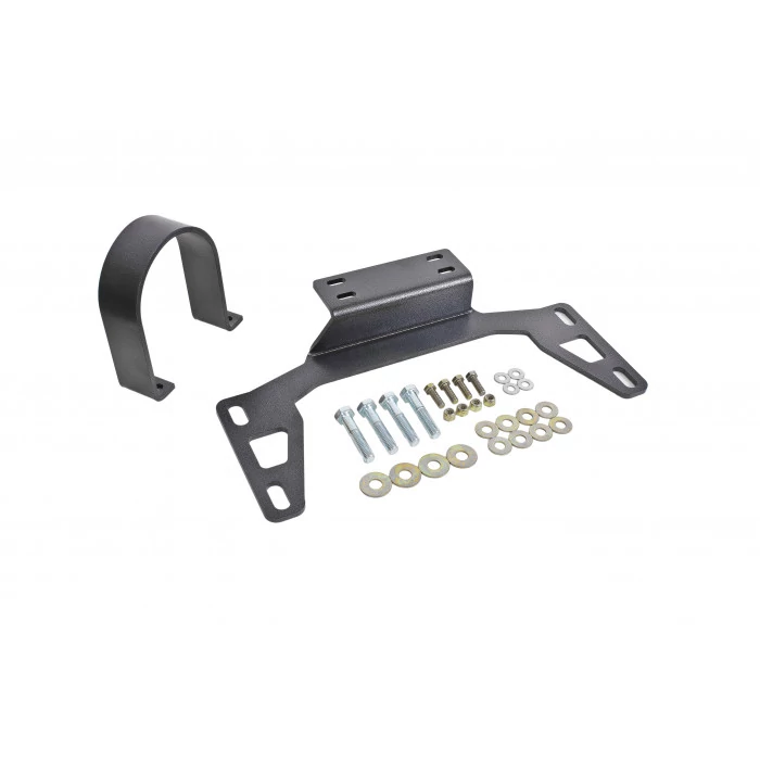 BMR Suspension® - Front GT / V-6 Black Hammertone Driveshaft Safety Loop