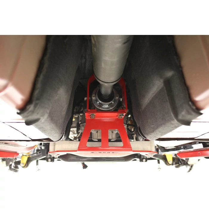 BMR Suspension® - Front Red Driveshaft Safety Loop