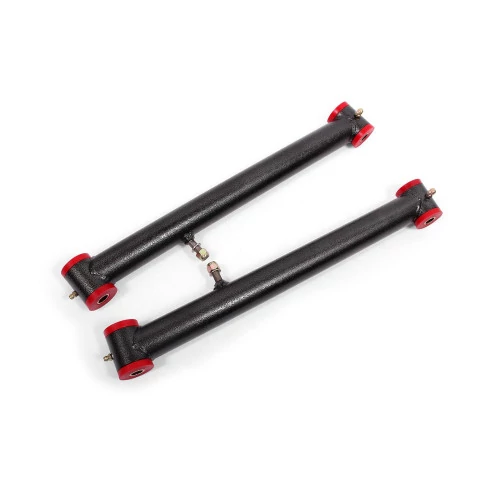 BMR Suspension® - Upper Non-Adjustable Polyurethane Bushings Black Hammertone Control Arms