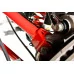 BMR Suspension® - Rear Upper Single Adjustable Rod Ends Red Trailing Arms