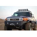 Body Armor - Full Width Black Front Winch Bumper