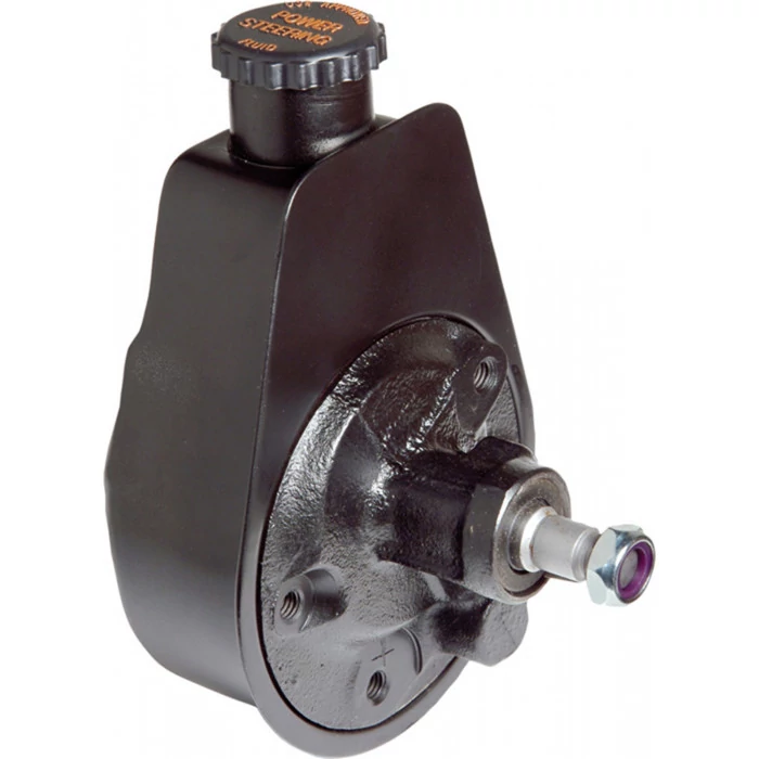 Borgeson® - Saginaw Remanufactured Painted Black Power Steering Pump