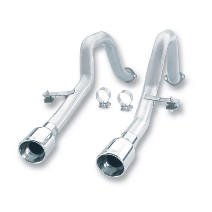 Borla® - Straight Pipe Axle-Back Exhaust System Kit Chevrolet Corvette