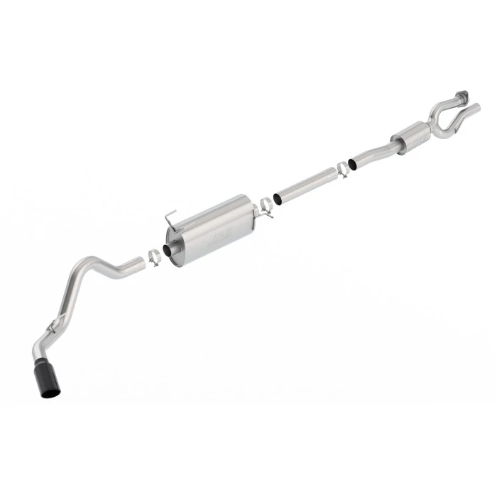 Borla® - S-Type Cat-Back Exhaust System with Truck Side Exit for Ford F-250/350