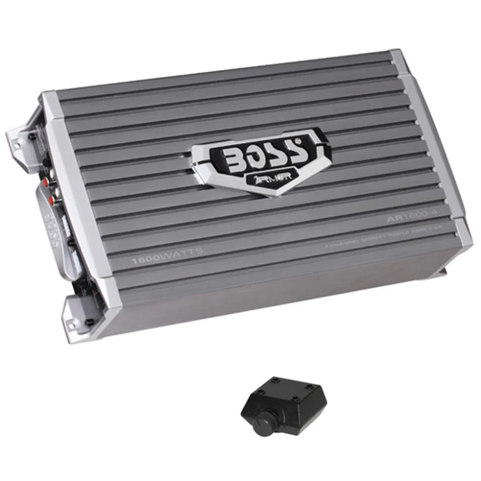 Boss Audio® - Armor Series 1600W High Output 4 Channel Full Range Class A/B Amplifier