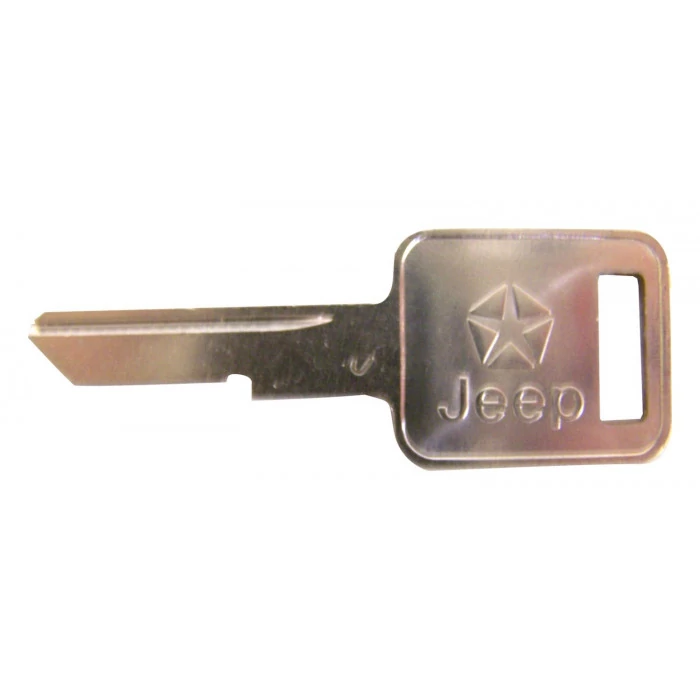 Crown Automotive® - Metal Silver Key Blank