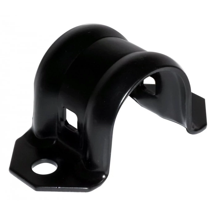 Crown Automotive® - Steel Black Sway Bar Bushing Bracket