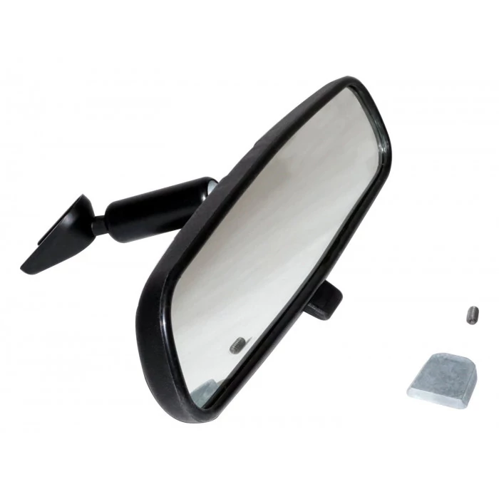 Crown Automotive® - Plastic Black Rear View Mirror
