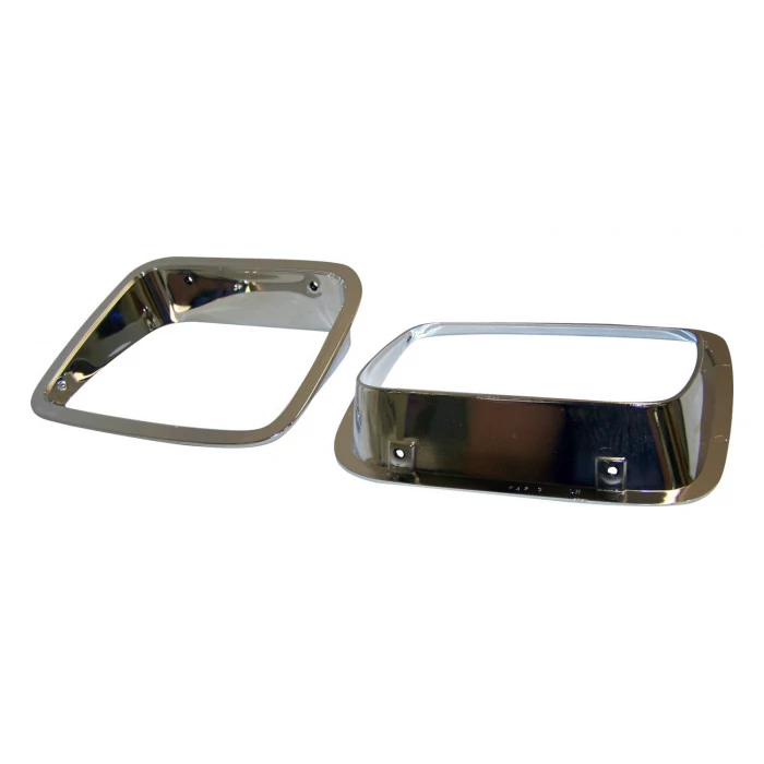 Crown Automotive® - Plastic Chrome Headlight Bezel Kit