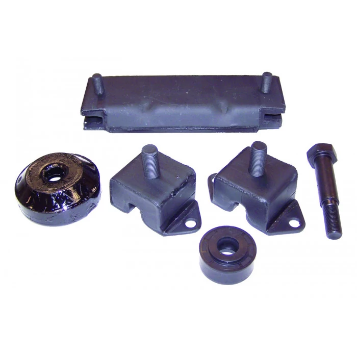 Crown Automotive® - Metal Black Engine Mount Kit