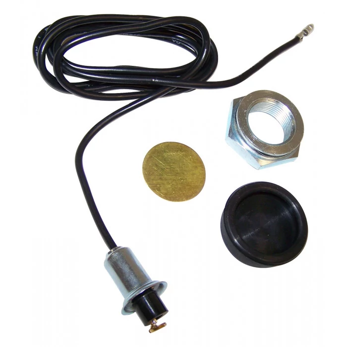 Crown Automotive® - Metal Black Horn Button Kit