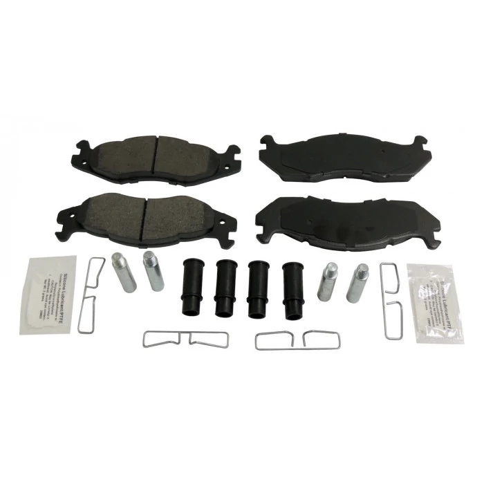 Crown Automotive® - Metal Black Brake Pad Service Kit