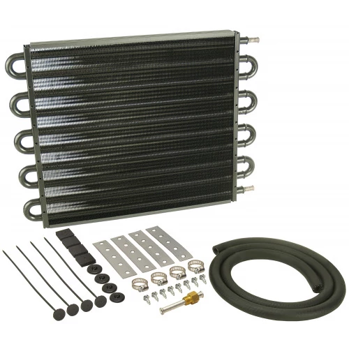Derale® - 10 Pass 17" Series 7000 Copper/Aluminum Transmission Cooler Kit