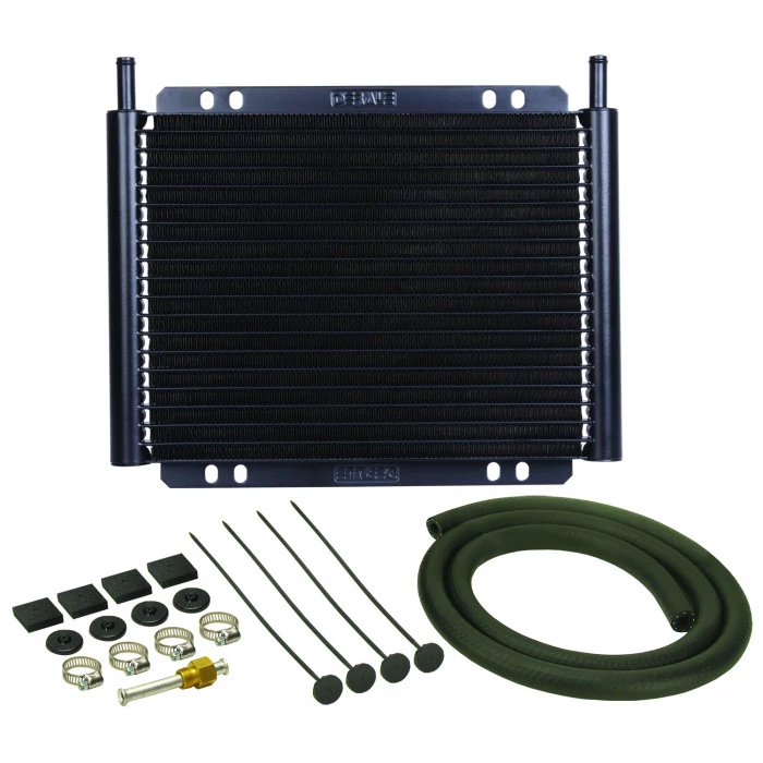 Derale® - 19 Row Series 8000 Plate and Fin Transmission Cooler Kit