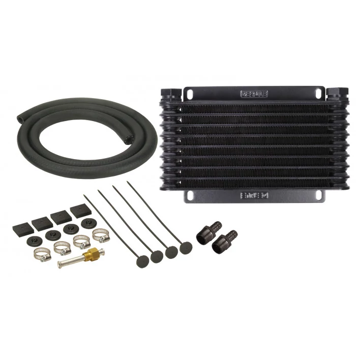 Derale® - 9 Row Series 9000 Plate and Fin Transmission Cooler Kit