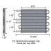 Derale® - 8 and 8 Pass Dual Circuit Electra-Cool Replacement Cooler