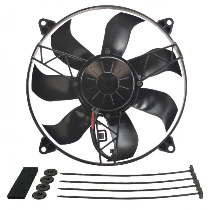 Derale® - 12" High Output IP-68 Electric Puller Fan