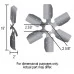 Derale® - 18" Reverse Rotation Fan Clutch Fan