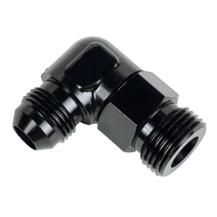 Derale® - Aluminum Swivel Fitting with 90 Degree 7/8-14 UNF x -6AN Male
