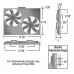 Derale® - High Output Dual 12" Electric RAD Fan/Aluminum Shroud Kit with Built-in PWM Controller