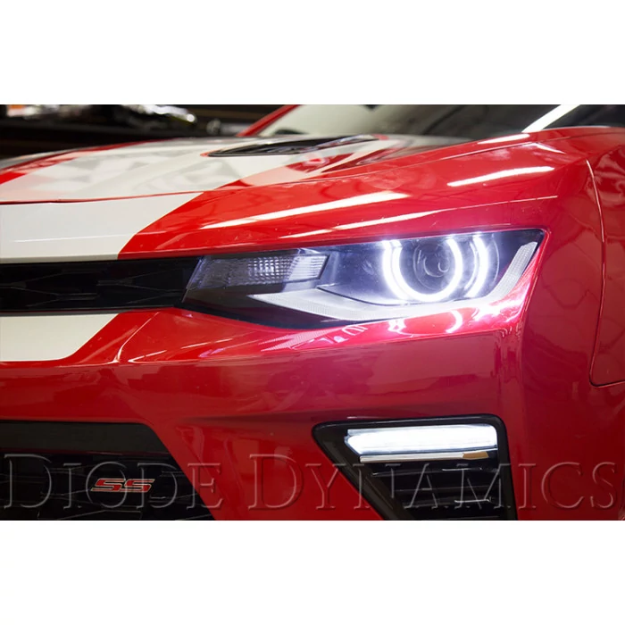 Diode Dynamics® - Switchback White/Amber LED Halo Kit