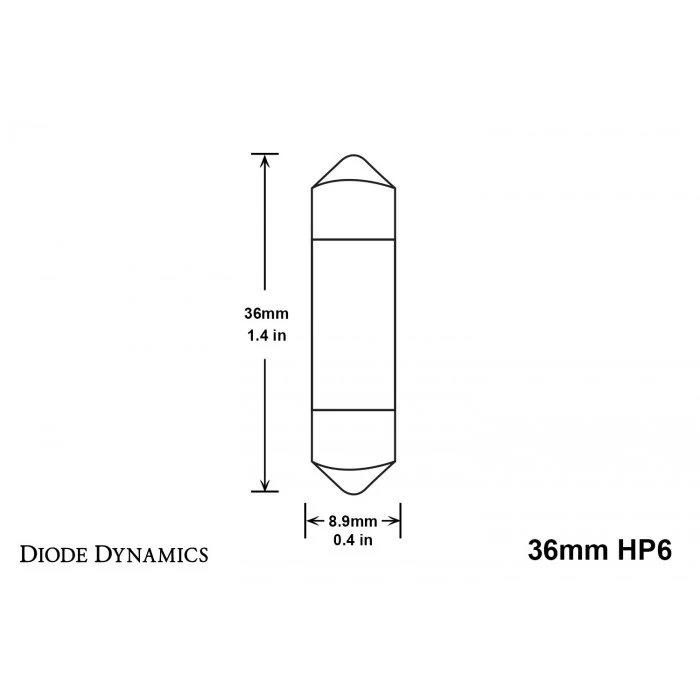 Diode Dynamics® - HP6 Series Multi-Purpose Light Bulb